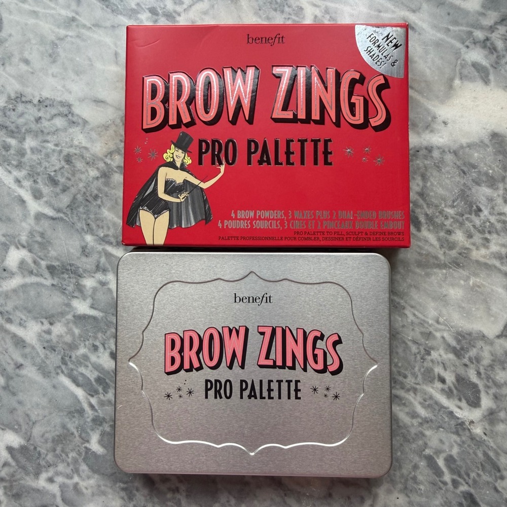 New Benefit Brow Zings Pro Palette Medium Deep